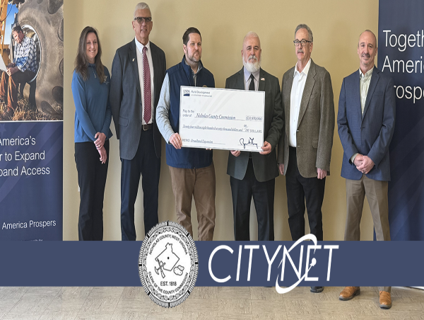  Citynet Announces $24.87 Million Investment to Expand GIG Fiber Network in Nicholas County Through ReConnect Program 