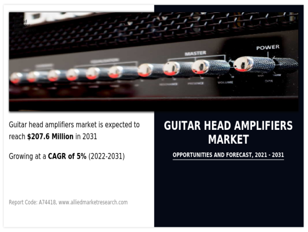 Guitar Head Amplifiers Market Forecast, 2021-2031: Key Trends Reshaping the Music Equipment Industry