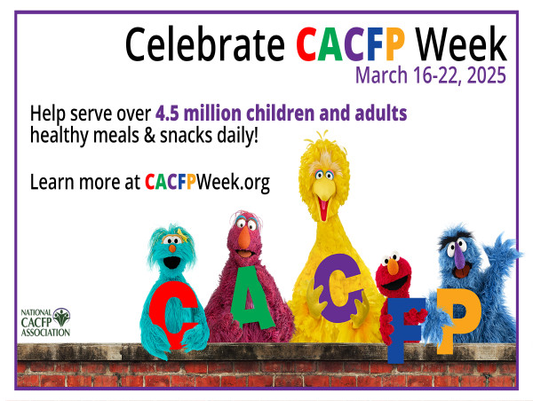  Child and Adult Care Providers to Celebrate National CACFP Week, March 16-22 