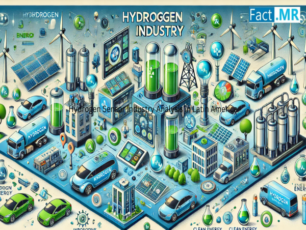  Hydrogen Sensor Industry Analysis in Latin America are Expected to Reach US$ 96.4 Million by 2034, Growing at 5.7% CAGR 