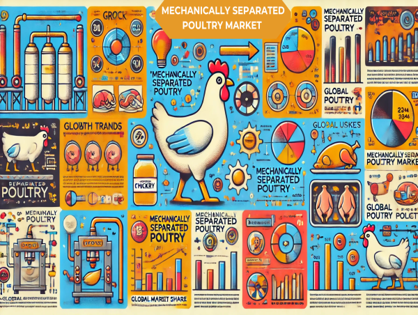  Mechanically Separated Poultry Market to Reach US$255.9 Million by 2034, Growing at 4.8% CAGR 