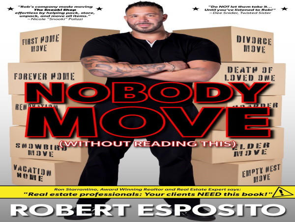  Author and Relocators Founder Robert Esposito Hosts Gala to Launch New Book 'Nobody Move! (Without Reading This)' 