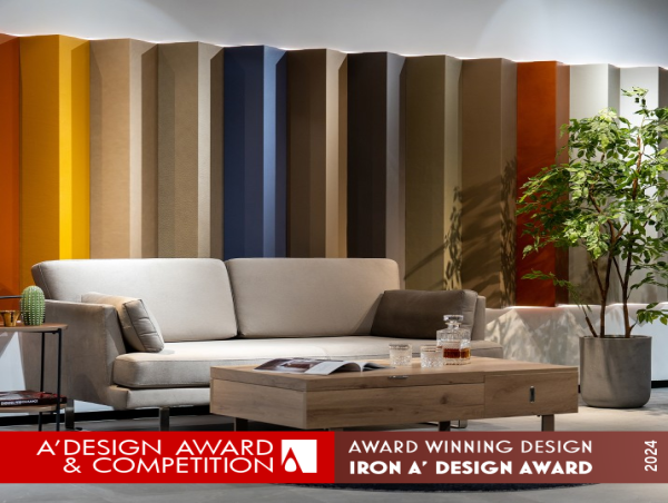  Megabox Morris Furniture by Bon Lam Wins Iron A' Design Award in Interior Space and Exhibition Design Category 