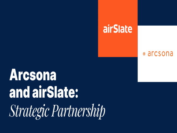  airSlate and Arcsona Partner to Automate Time-Consuming Document Processes in Salesforce 