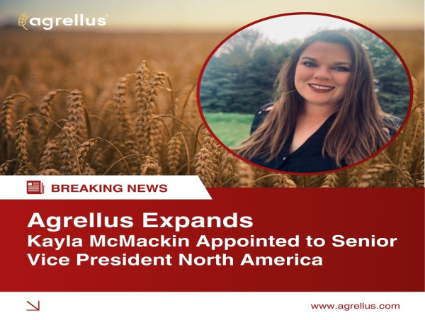  Agrellus Accelerates Sustainability Programs & Promotes Kayla McMackin to Senior Vice President North America 