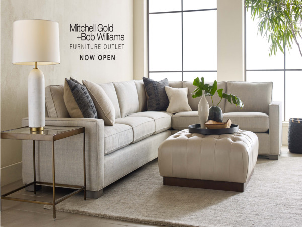  Mitchell Gold + Bob Williams Furniture Outlet Grand Opening 