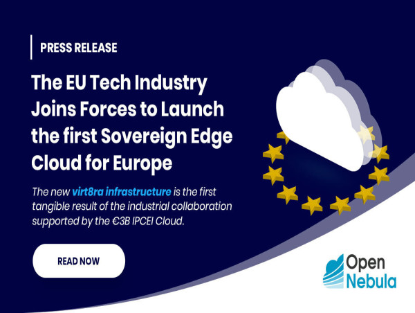 The EU Tech Industry Joins Forces to Launch the First Sovereign Edge Cloud for Europe