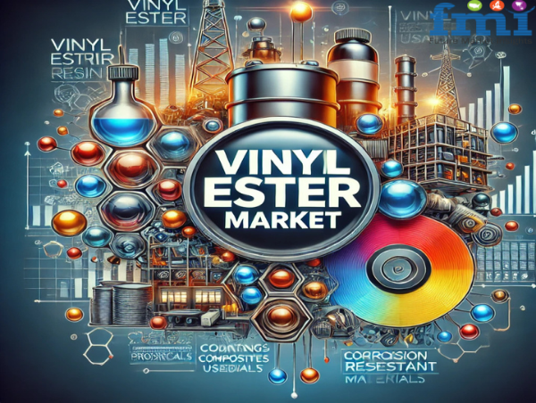  Vinyl Ester Market Projected to Grow at 6.4% CAGR, Surpassing USD 2.6 Billion by 2034 | Future Market Insights, Inc. 