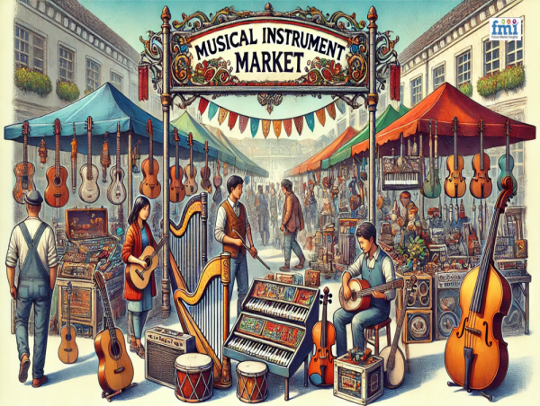  Global Musical Instrument Market to Hit USD 20,357.8 Million by 2034, Fueled by Music & Digital Innovation | FMI 