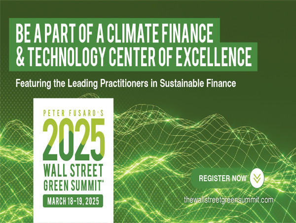  Announcing 2025 Wall Street Green Summit in March in New York 