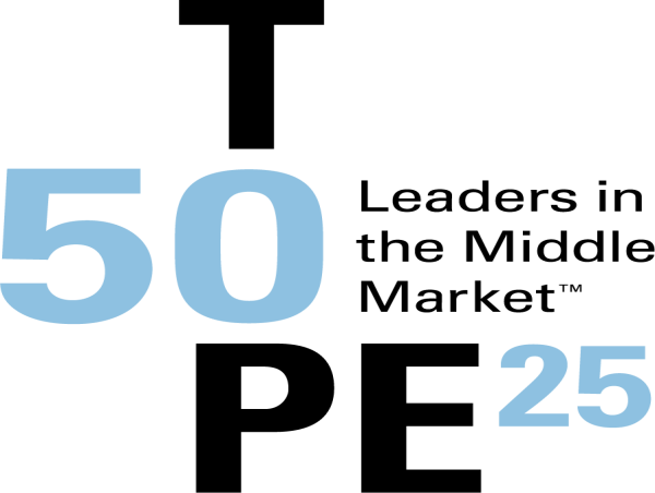  Grady Campbell Announces the 2025 TOP 50 PE Firms in the Middle Market™ 