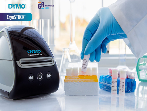  Dymo Partners With Ga International (Labtag) To Offer Cryogenic Labels For Dymo Labelwriter 5 Series Printers 