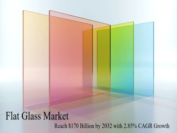  Flat Glass Market to Reach $170 Billion by 2032 with 2.85% CAGR Growth 