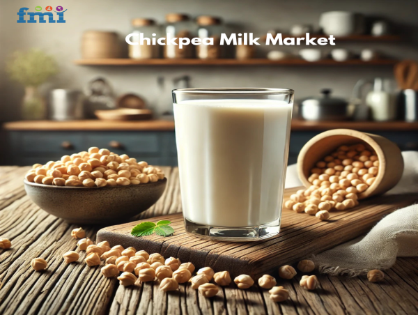  Chickpea Milk Market Poised for Robust Growth USD 301.5 Million by 2034 | Future Market Insights Inc. 