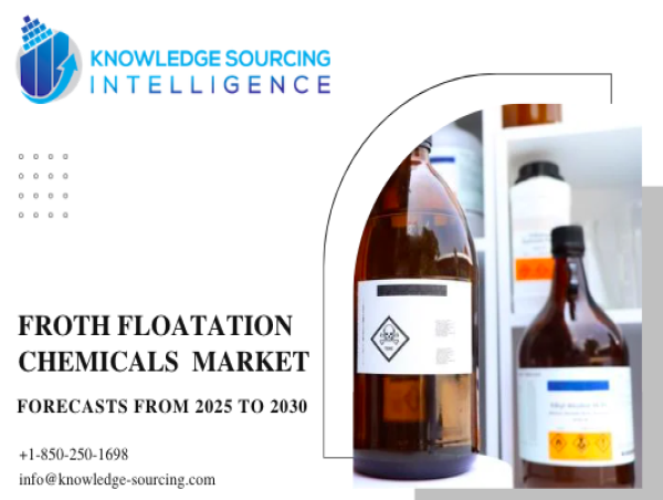  Froth Floatation Chemicals Market is forecasted at US$3.01 billion by 2030 at a 5.54% CAGR 