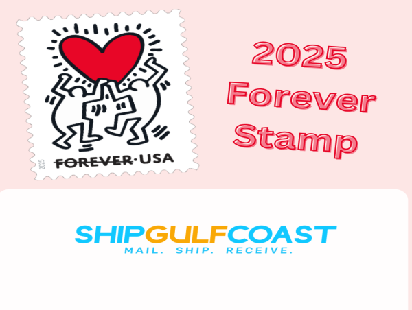  Ship Gulf Coast Celebrates USPS's 2025 Love Series Forever Stamp Featuring Keith Haring's Iconic Artwork 