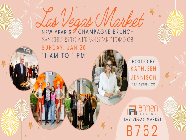 Armen Living is Saying Cheers to the New Year with a Champagne Brunch at Las Vegas Market