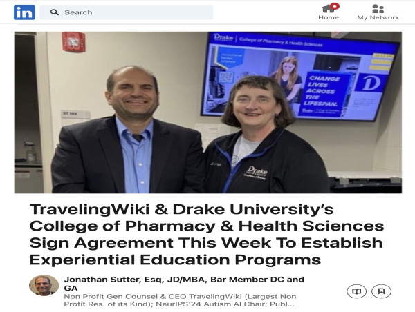  Working Throughout Iowa Today, TravelingWiki & Drake University Travel to Iowa State U to Kick Off 2025 Capstone Program 