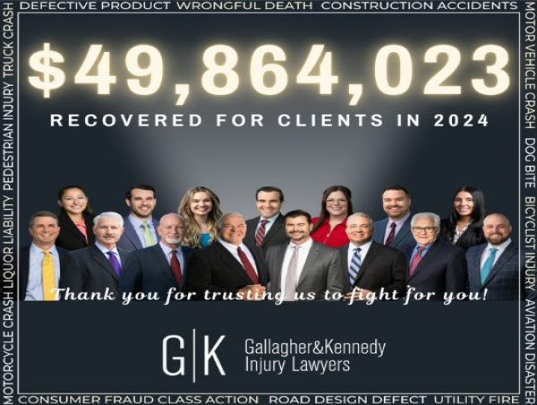  Gallagher & Kennedy Injury Lawyers Celebrate Success in 2024 