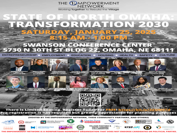 Empowerment Network Hosts the 18th Annual State of North Omaha: Transformation 2030 Summit
