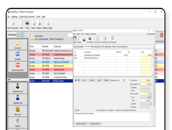  EasyBilling Invoicing Software Version 9.7 Released: Enhanced Features and Streamlined Workflow 