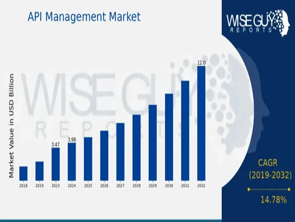  API Management Market Future Secured, Hitting 12.0 Billion USD by 2032 at 14.78% CAGR 