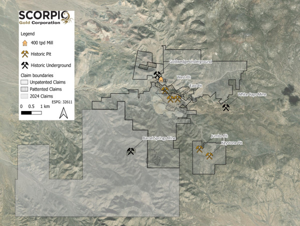  Scorpio Gold Provides 2024 Summary to Shareholders 