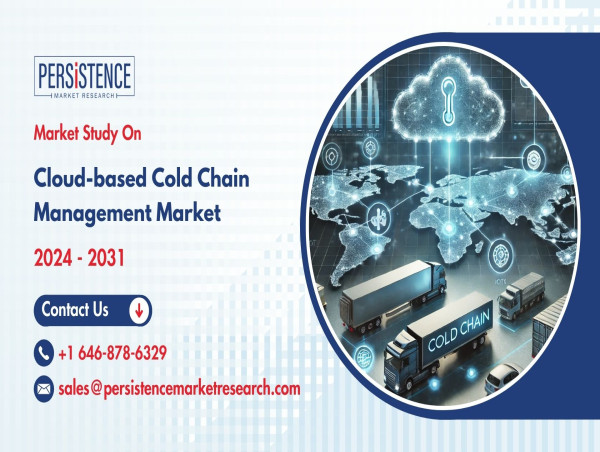  Cloud-Based Cold Chain Management Market to Reach USD 24.5 Billion by 2031 - Persistence Market Research 