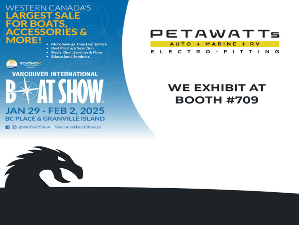  Vancouver International Boat Show 2025 Specials from Petawatts Auto Marine RV Ltd. 