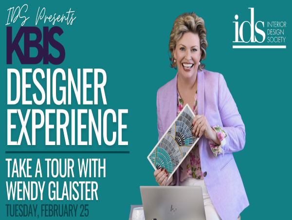 Interior Design Society is announcing its VIP Designer Experience at KBIS