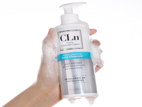  CLn Skin Care Expands Acne-Fighting Line with New 8oz CLn Acne Cleanser 