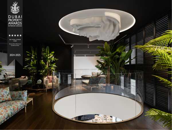  Dubai Luxury Interior Design Firm Wins Prestigious Property Award for Versace Home Showroom 