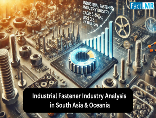  Industrial Fastener Industry Analysis in South Asia & Oceania is Projected to Reach a Value of US$ 3.8 Billion by 2034 