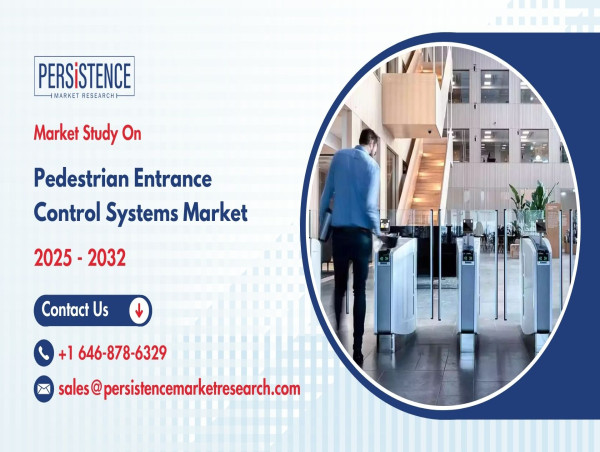  Pedestrian Entrance Control Systems Market Will Reach Nearly US$ 3.3 Billion in Revenues by 2032 