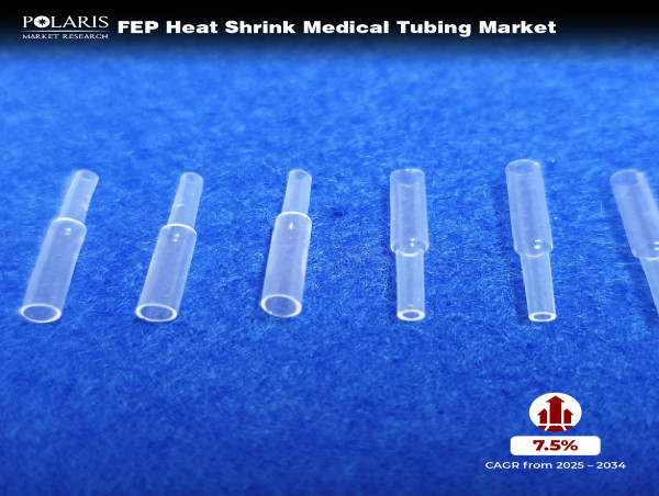  FEP Heat Shrink Medical Tubing Market Predicted to Reach US$ 295.24 Million Representing a CAGR of 7.5% From 2025-2034 