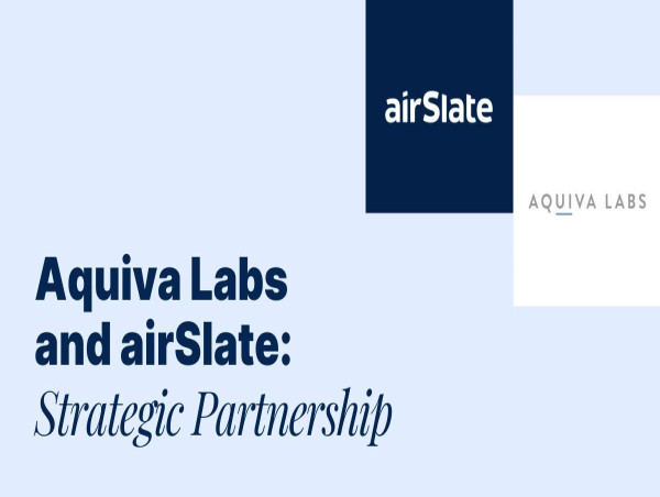  airSlate and Aquiva Labs Partner to Eliminate Tedious Document Processes for Salesforce Users 