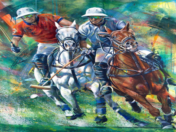  Acclaimed Artist Kyle Lucks and USPA Shop at the National Polo Center Announce Polo Sunday Art Exhibit 