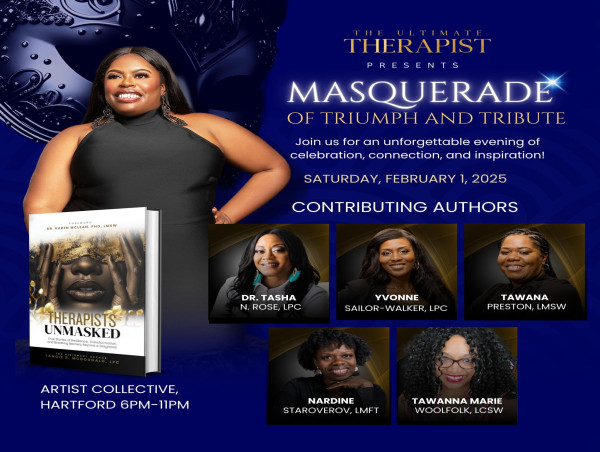  Dr. Tangie R. McDougald’s Therapist Unmasked Launches at Masquerade Gala Honoring Resilience and Transformation 