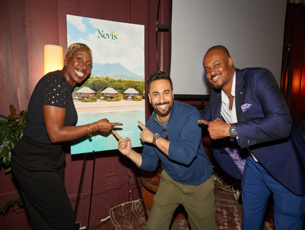  NEVIS TAKES CENTER STAGE AT THE BROWN FOLKS CONNECT EVENT 