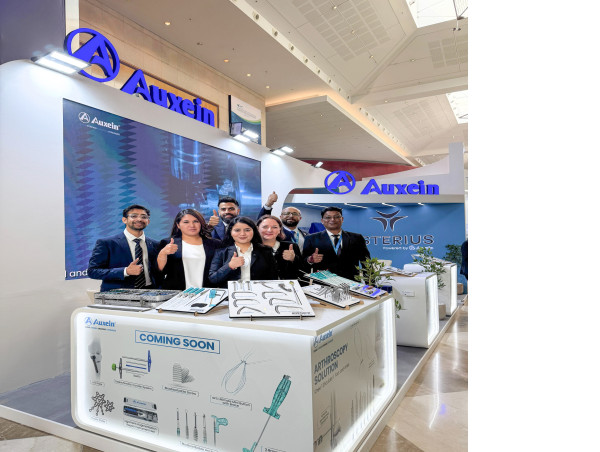  Auxein Elevates Its Leadership Position, launched a Range of Innovative Orthopedic Solutions at Arab Health 2025 