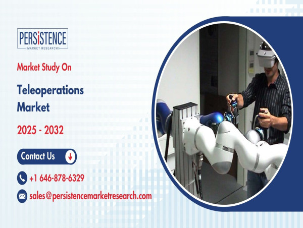  Teleoperations Market Expected to Reach US$ 4,023.6 Mn by 2032 - Persistence Market Research 