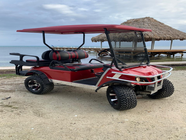 Advanced Golf Cart Rentals Unveils Customized Club Car Fleet, Enhancing Eco-Friendly Transportation on Ambergris Caye