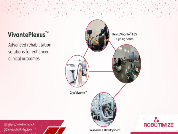  Robotimize to make its mark in the Rehabilitation Technology Industry with a Grand Technology Showcase at RehabWeek 2025 