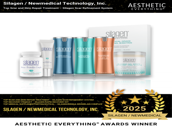  Silagen® Wins 'Top Scar and Skin Repair Treatment' and More in the 2025 Aesthetic Everything® Awards 