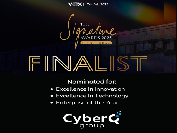  CyberQ Group Secures Finalist Spots in Three Categories at the Signature Awards 2025 