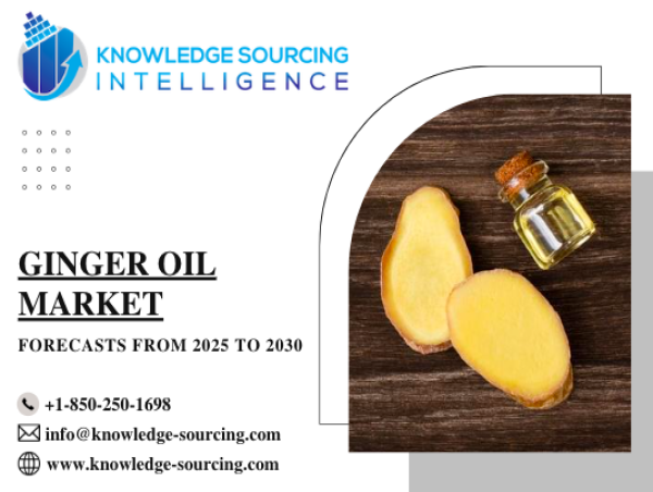  Ginger Oil Market anticipated to surpass US$14.545 billion by 2030 at a CAGR of 3.02% 