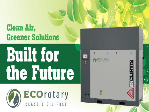  FS-Curtis Launches the ECO-Rotary: A Revolutionary Oil-Free Rotary Screw Air Compressor 