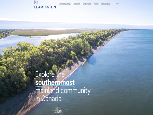  New Leamington, Ontario tourism website launched 