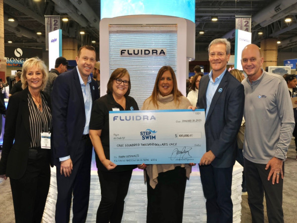  Fluidra Further Strengthens Commitment to Step Into Swim with $100,000 Donation 