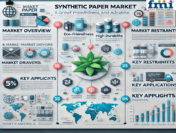  Synthetic Paper Market Set to Reach USD 1,724.6 Million by 2032, Growing at a 6.2% CAGR | Future Market Insights, Inc. 